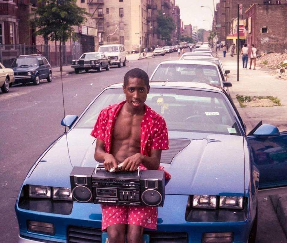 レア❗️CLUTCULB × YUNG LENOX 2PAC コーチジャケット Tupac Shakur at age 15 on 183rd Street and Creston Avenue in the