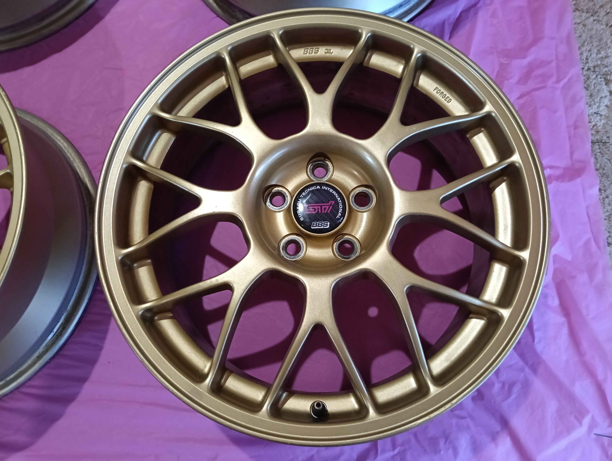 BBS Forged 22b style wheels Subaru Impreza WRX STi GC8 GF8 GM8 Coupe ...