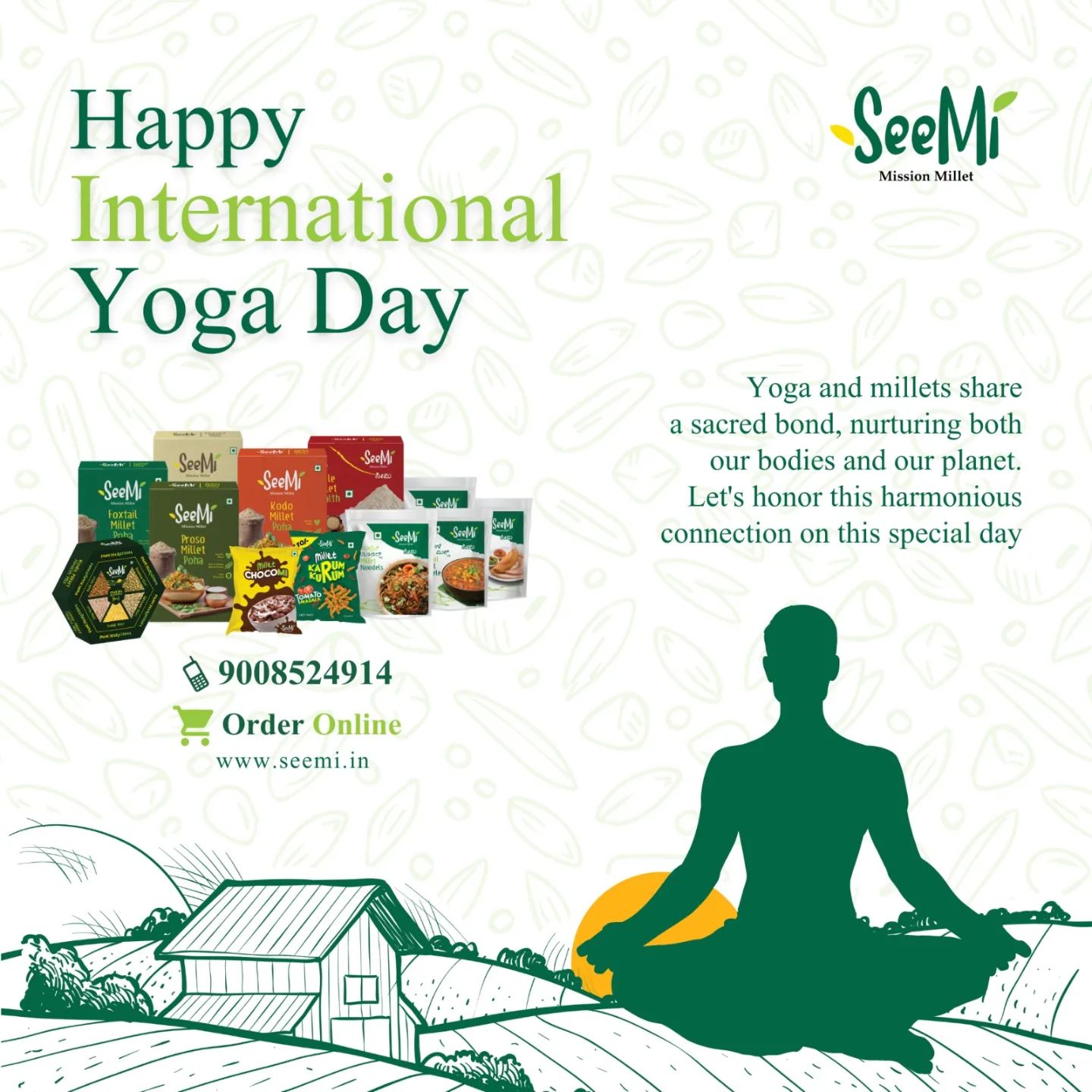 Seemi - 🌿 Nourishing Body and Mind: Celebrating Yoga Day... | Facebook
