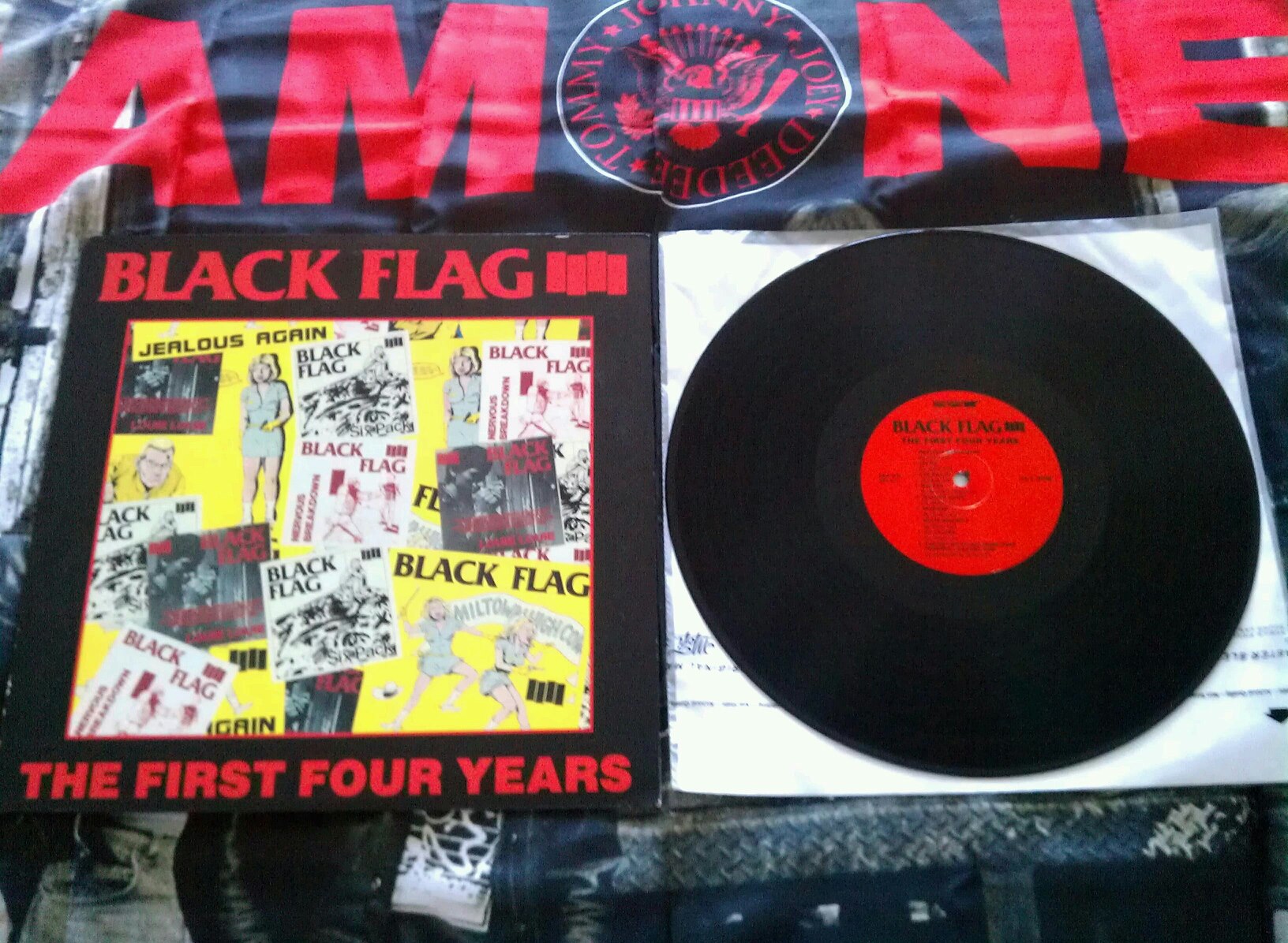 Black Flag's The First Four Years record