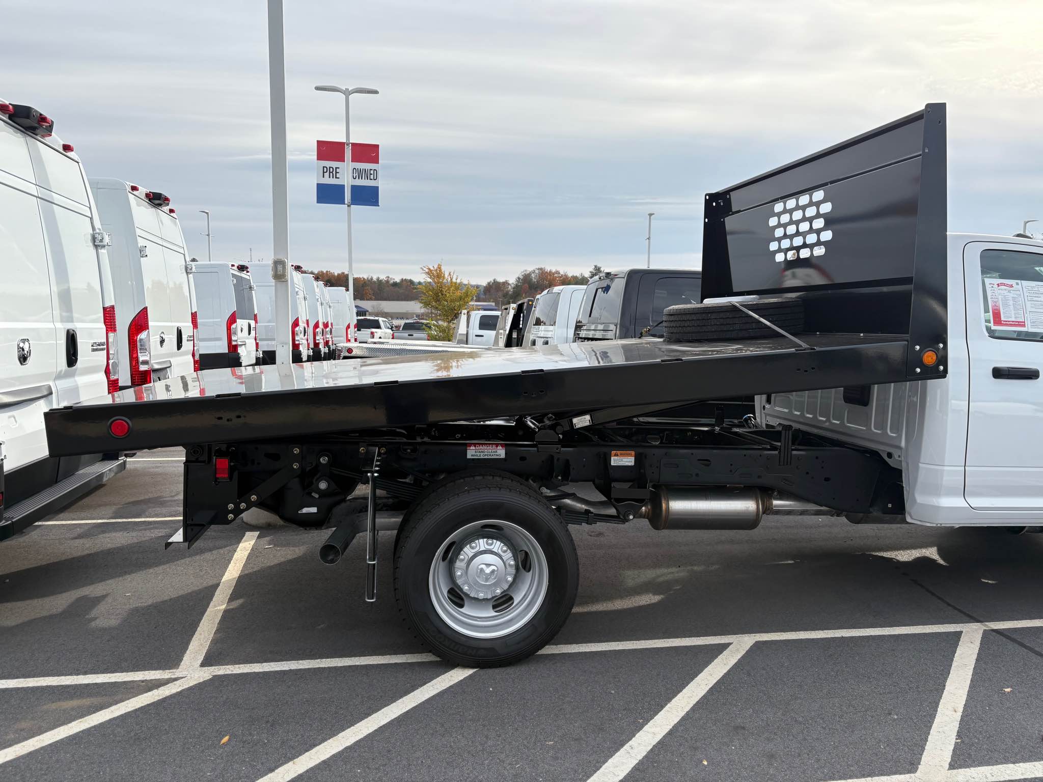 2025 Ram 5500 Tradesman Flat Dump Bed · Regular Cab 84” C/A 4x4 ...