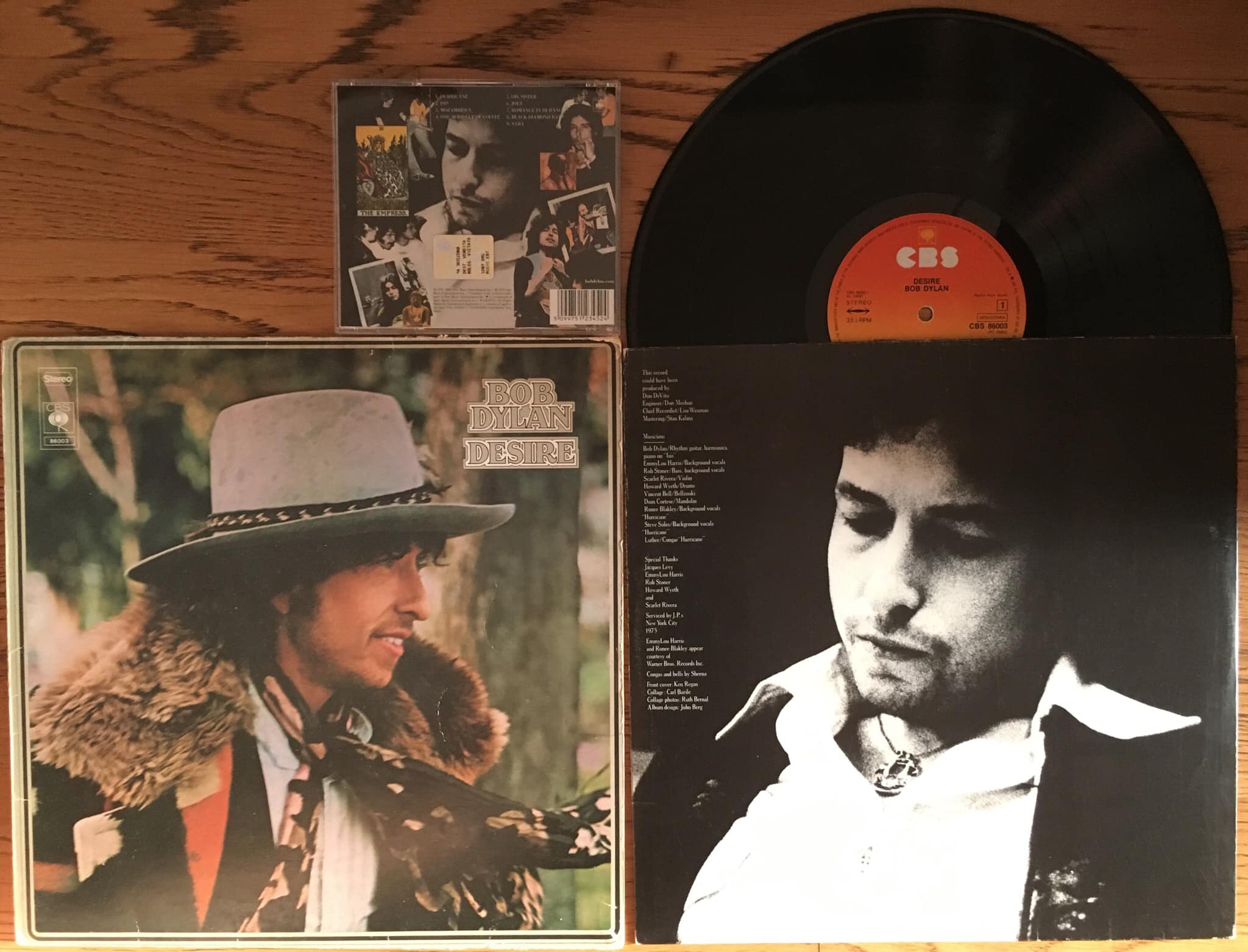 Desire” in vinyl and CD, another great album
