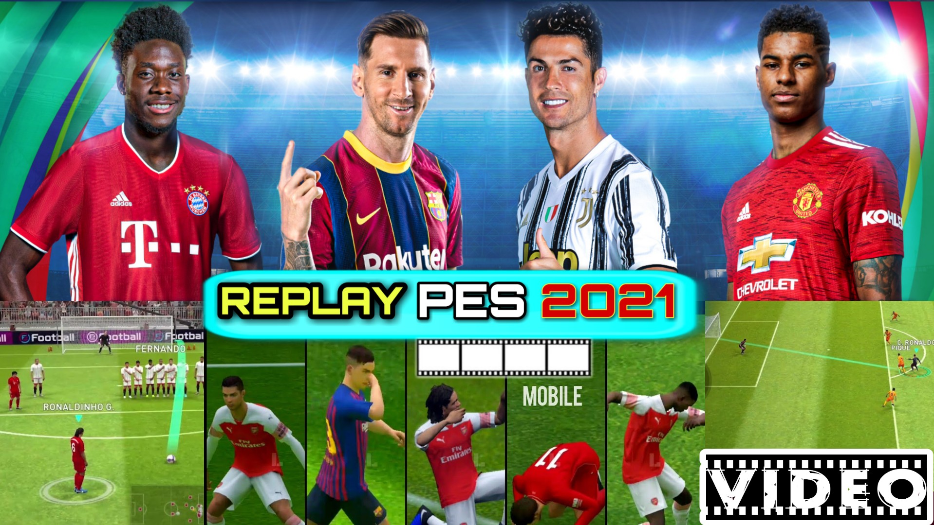 PES 2021 replay Android/IOS
