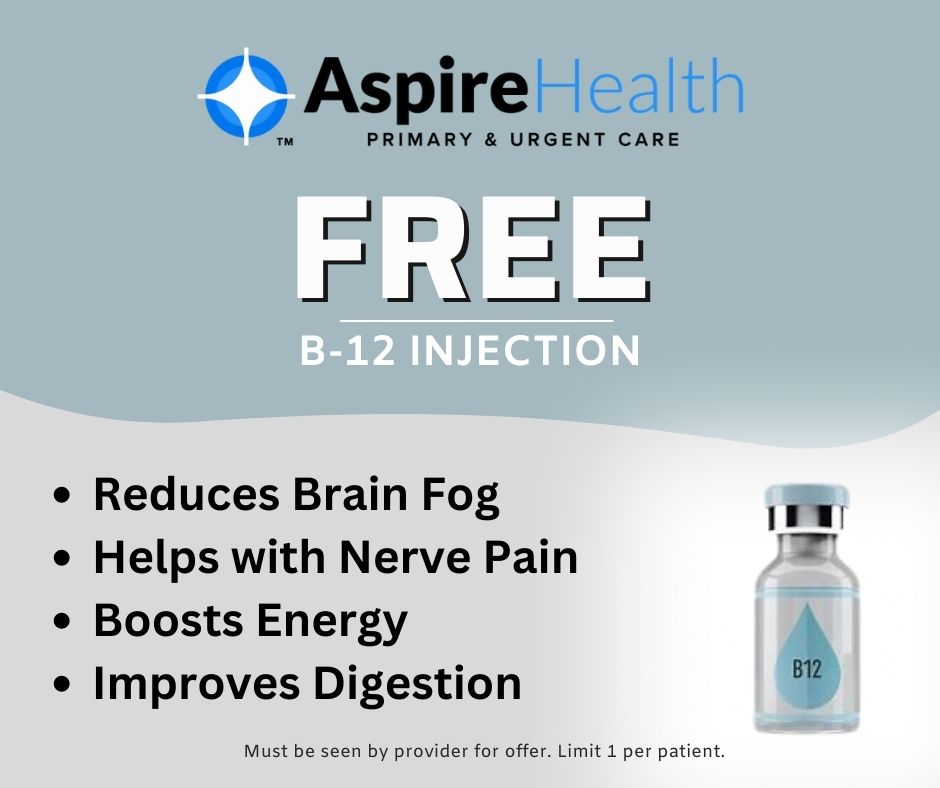 A local business is giving away free B12 shots on Friday! 💉