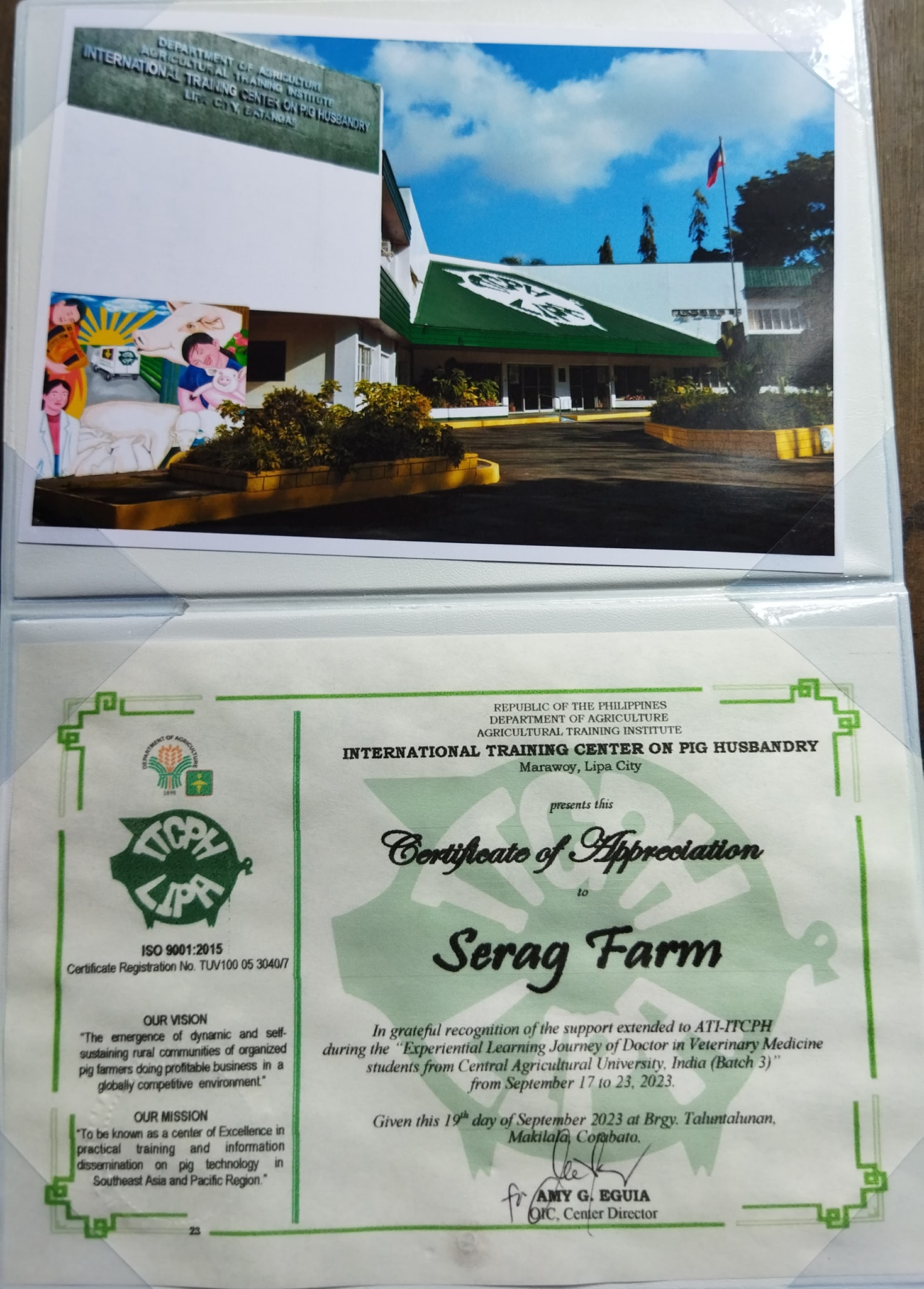 Serag's Farm Swine AI sa Barangay
