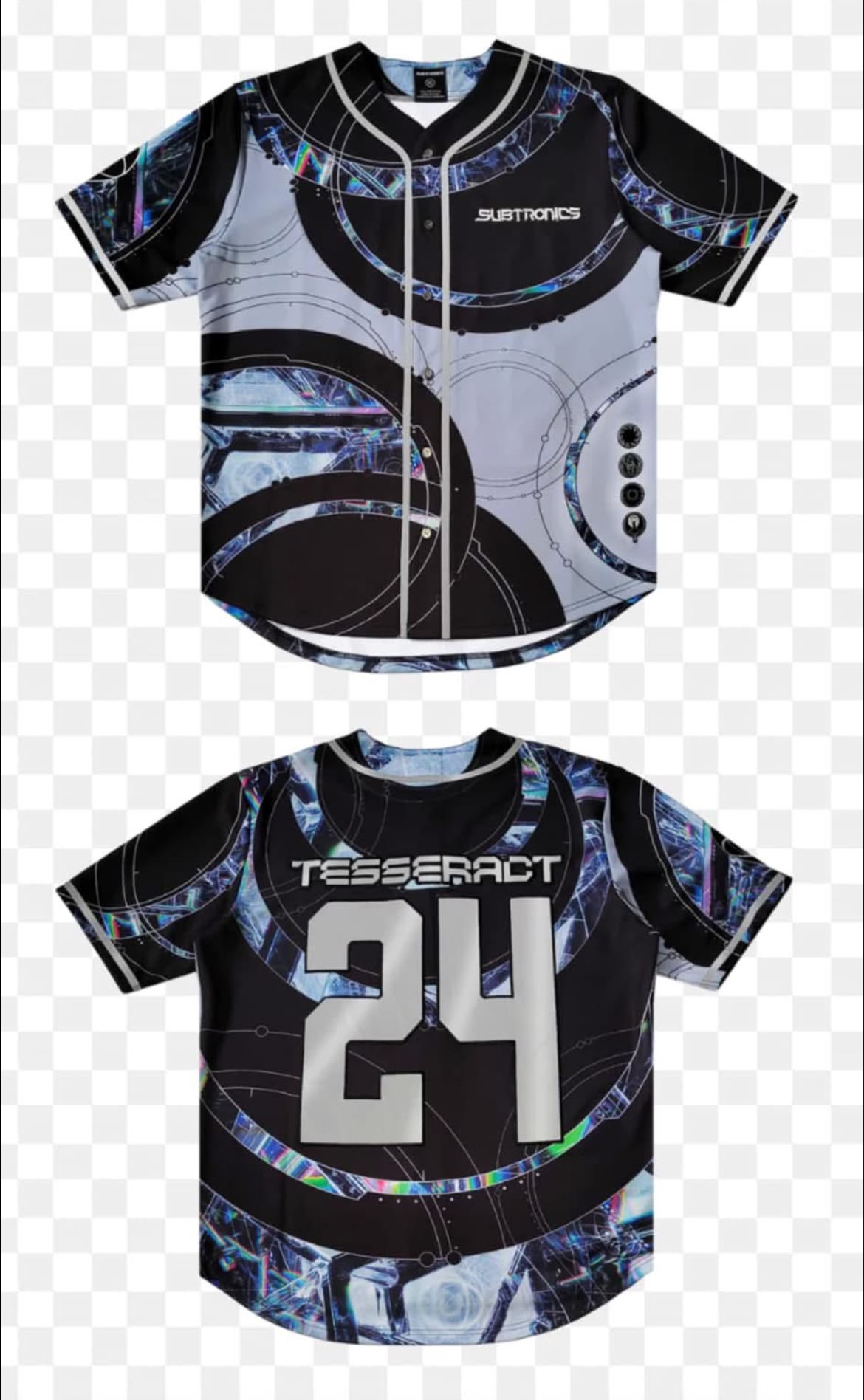 Iso Subtronics Tesseract baseball jersey