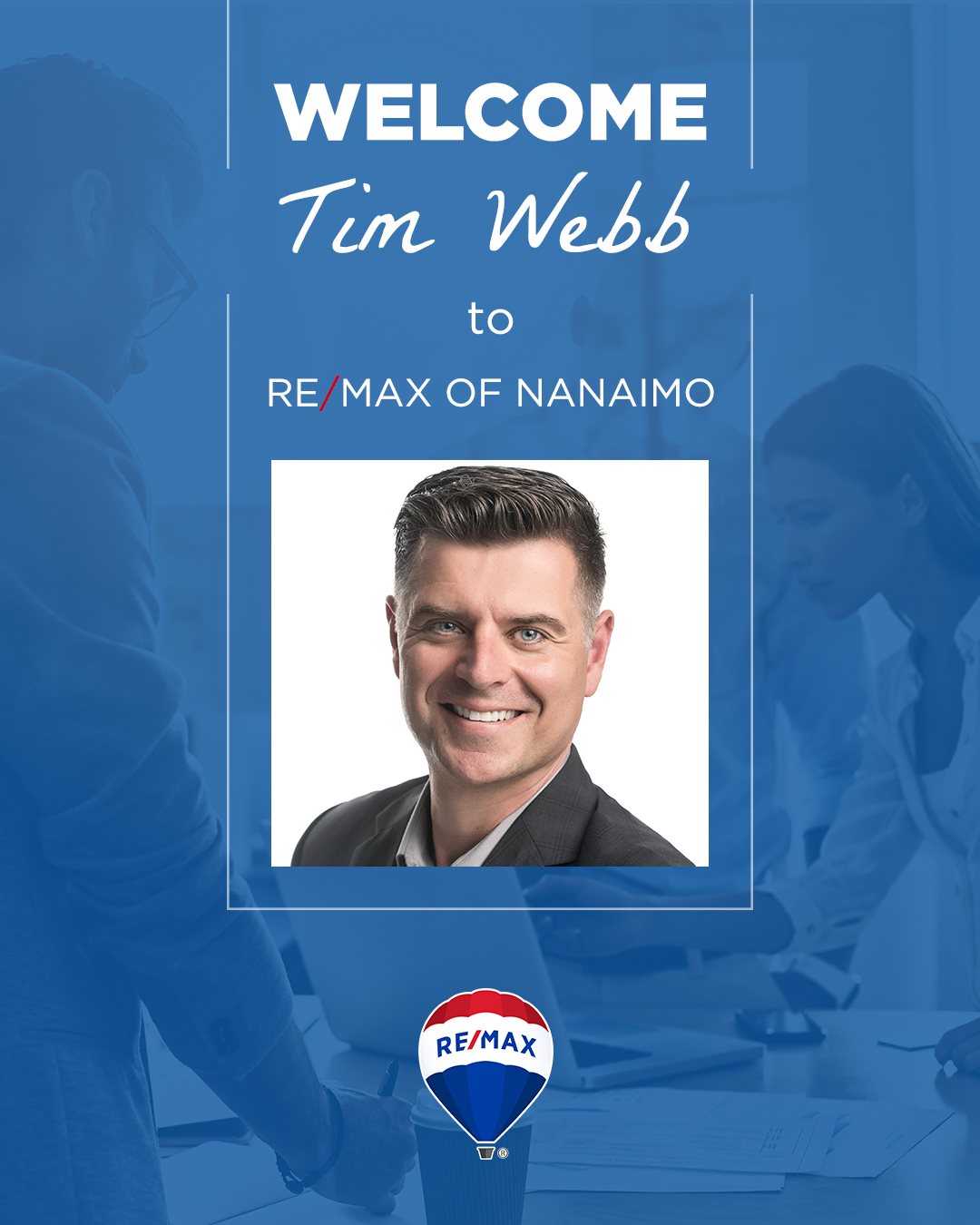 REMAX Professionals - We are pleased to welcome Tim Webb to RE/MAX of ...
