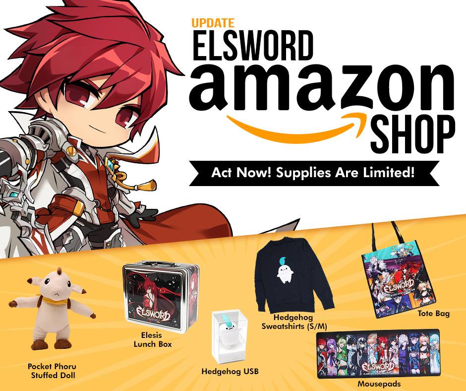 Elsword - Check out the Amazon shop for all the fun and functional