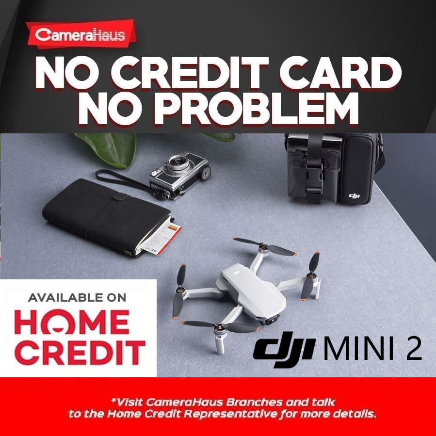 No Credit Card, No Problem‼️... - Camerahaus Plus Megamall | Facebook