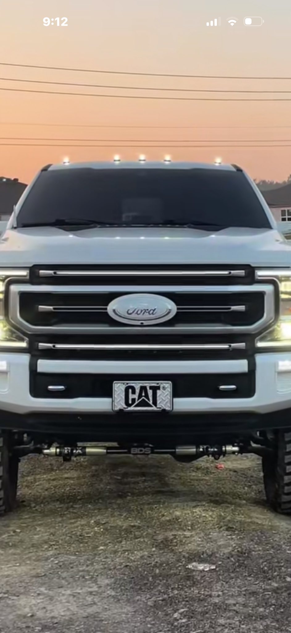 Oxford White Front Bumper Grille For 1999-2004 Ford F250 F-350 F-450 Super Duty