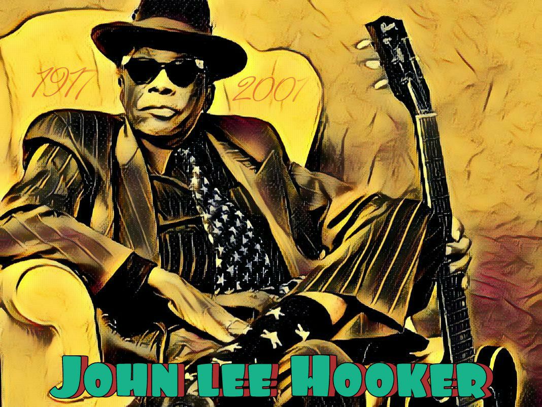 The king of Boogie - John Lee Hooker in a live shot