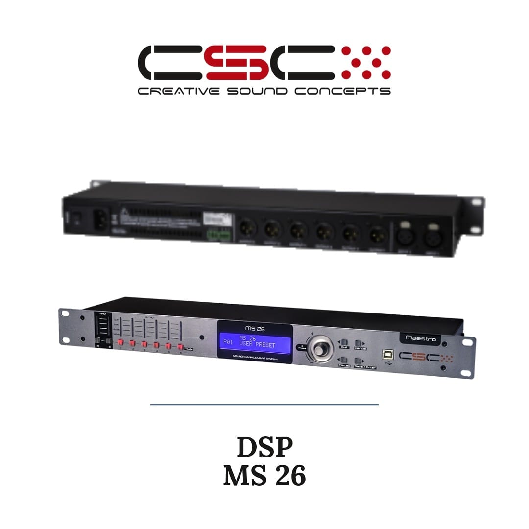 CSC MS 26 is a digital audio... - Creative Sound Concepts