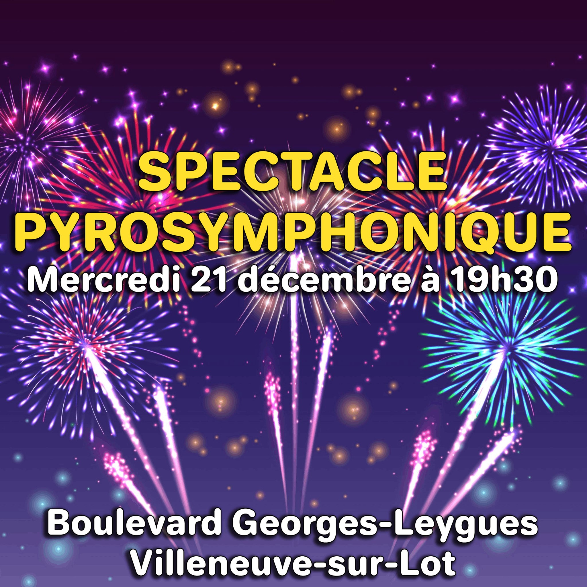 Feu D artifice Sainte Livrade Sur Lot 2022