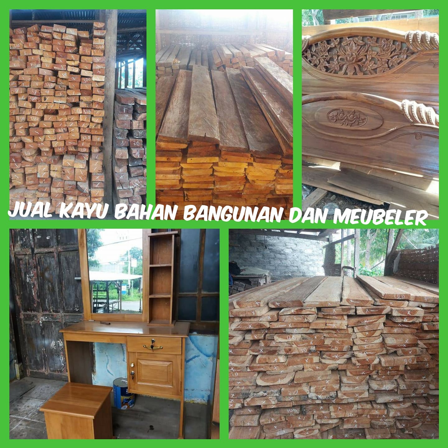 Cv. Matawai marunga - Jual bahan bangunan kayu Semua ukuran. Juga ...