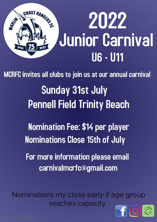Save the date! KRFC have... - Kuranda Rangers Football Club