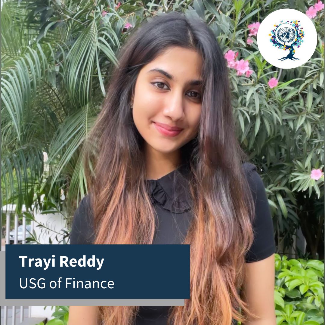 Oakridge - Meet Trayi Reddy, our USG of Finance! Trayi is a senior at ...