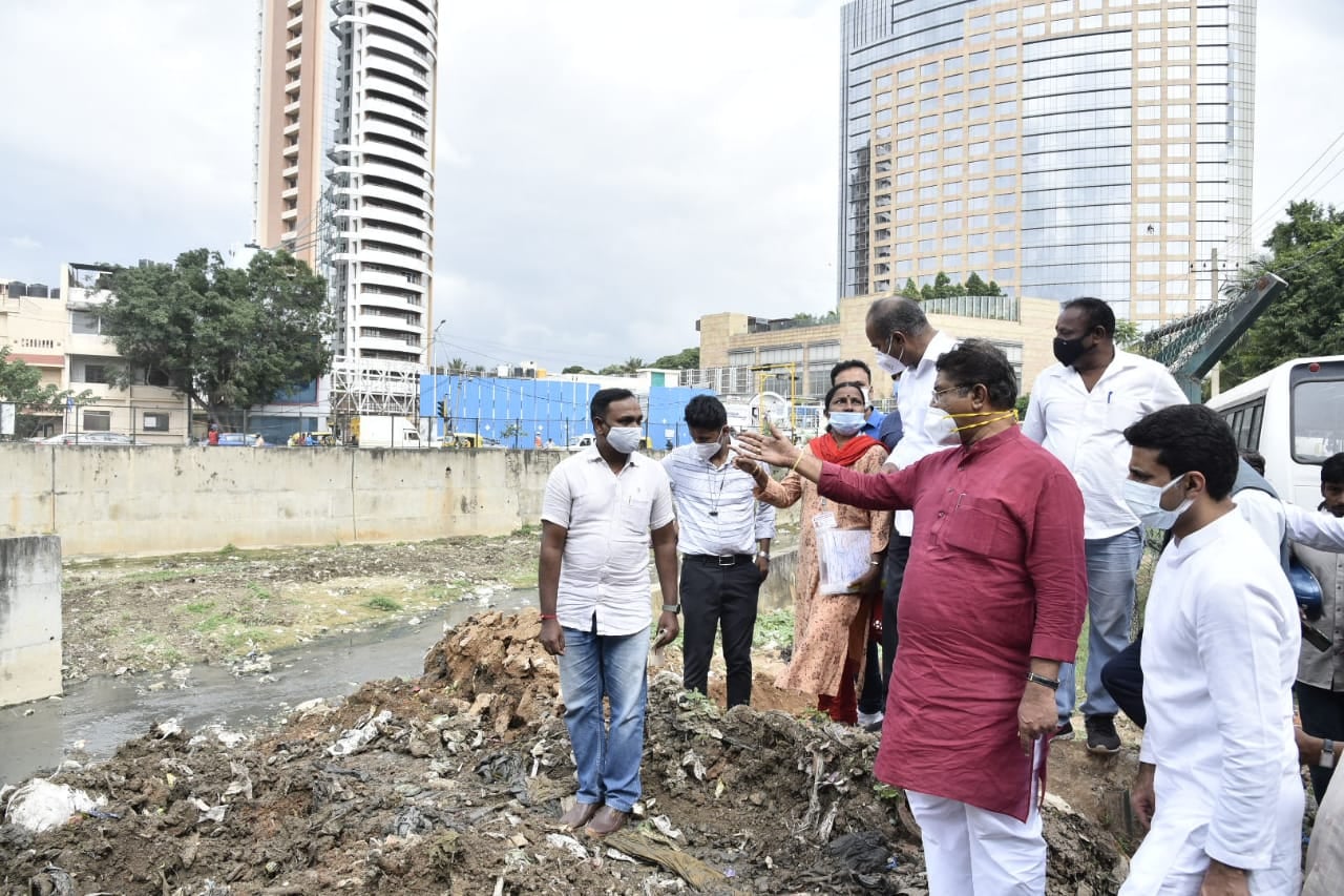 Inspected the redevelopment of... - BBMP Commissioner