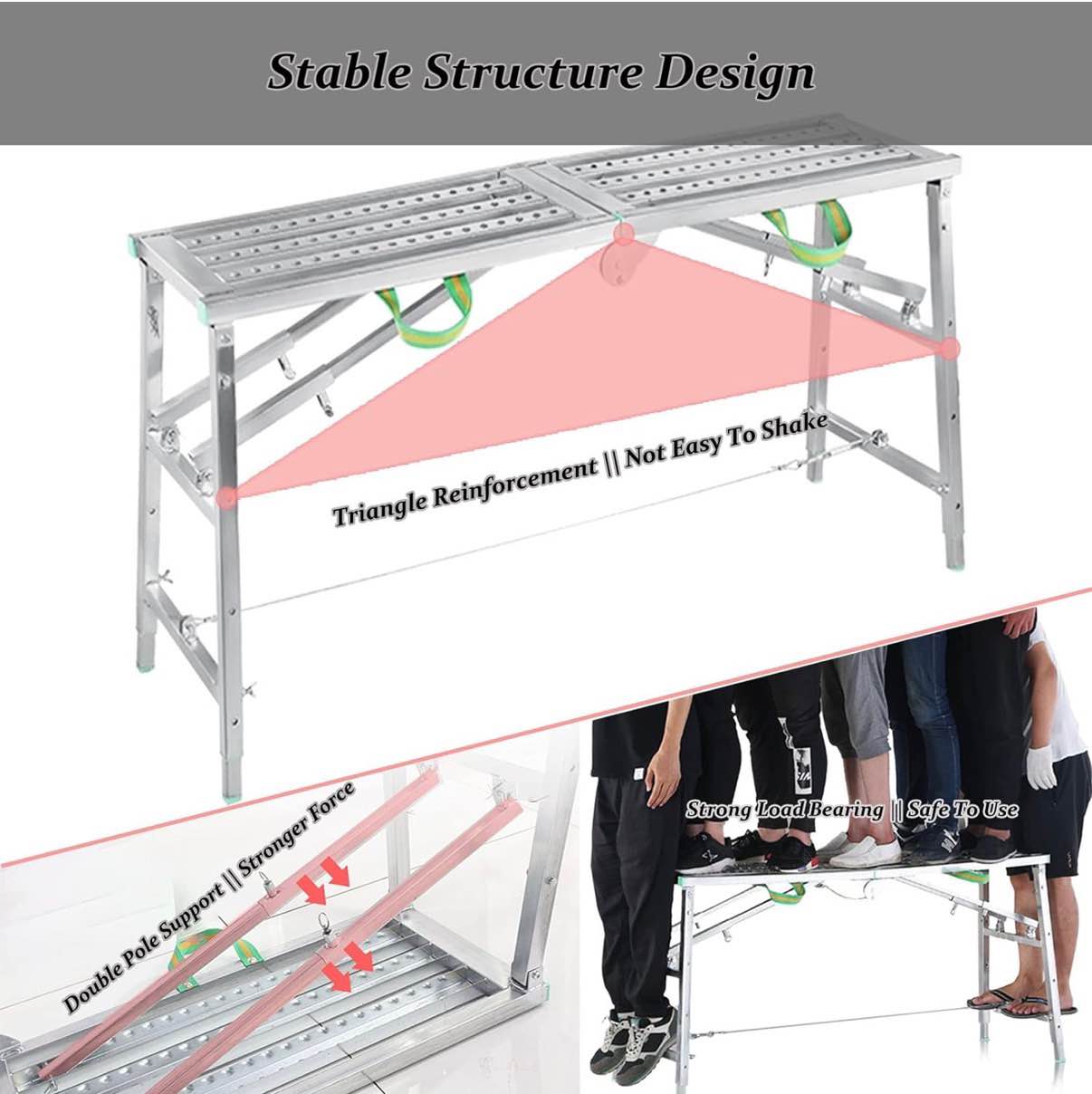 Work Platform Portable Folding Work Platform Scaffold Tower With 880 2C9 Work Platform Portable Folding Work Platform Scaffold Tower With 880 2C9