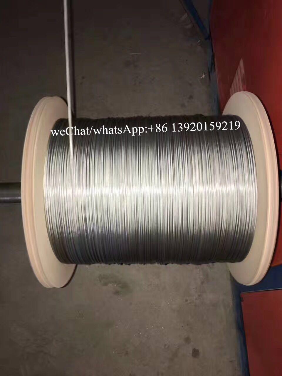 @steel wire rope with PVC coating Details as below: Glavanized (Class B ...