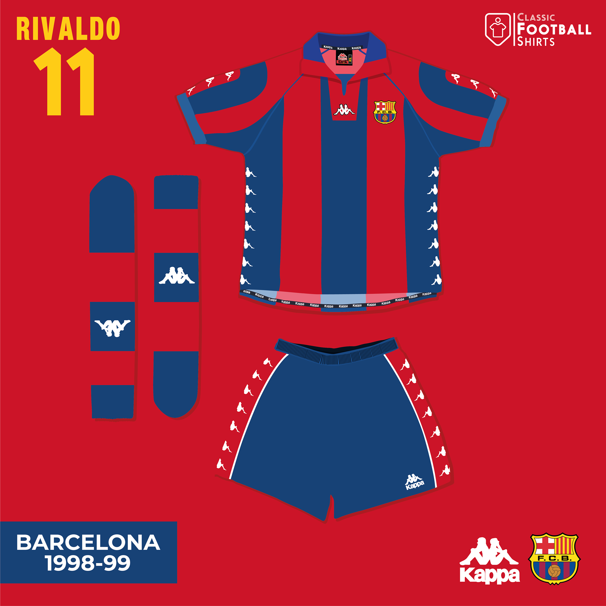 Fantasy Kit: What if Barcelona stayed with Kappa for the 1998-99