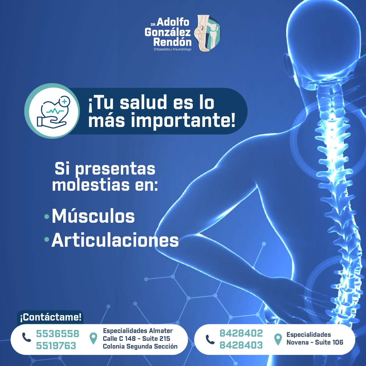 Dr. Adolfo González Rendón-Ortopedista - Cuida tu salud y ante ...