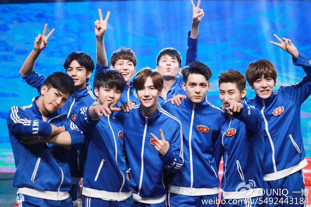 🔙 [160205] UNIQ-王一博 Weibo Throwback: The 1M dance team on “Day