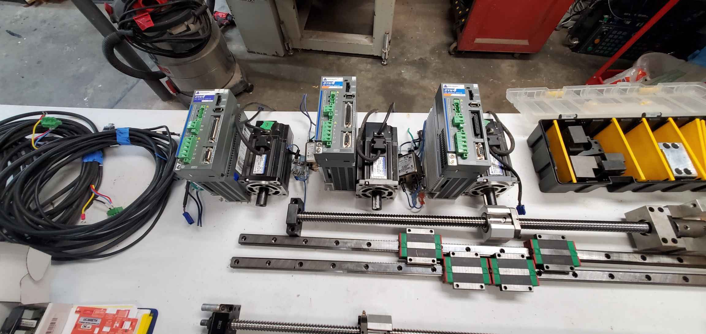 Cnc kit. Dmm drives servos (750w) uc300eth,cnc4pc c76,c22 uccnc license ...
