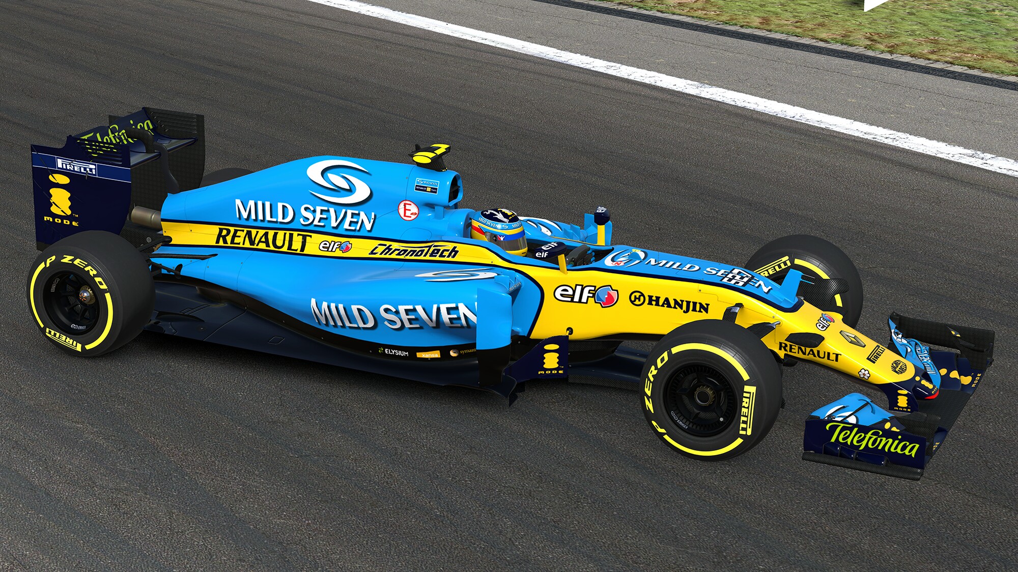 2019 F1 RENAULT - MILD SEVEN 