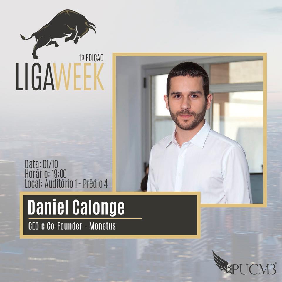 Liga - Daniel Calonge é formado em Medicina Veterinária, empreendedor ...