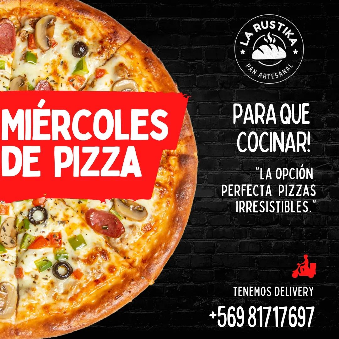 larustika_cl - ⚡️¡En la Rustika, nuestras pizzas son tan...