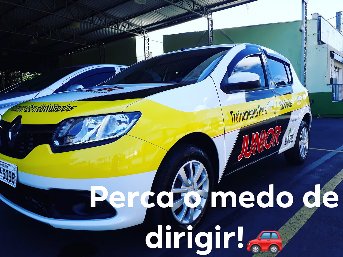 Perca o medo de... - Junior instrutor Perca o medo de dirigir