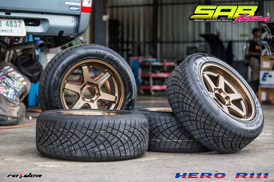 ยาง RAIDEN HERO R111 !... - Lenso & Raiden Tires