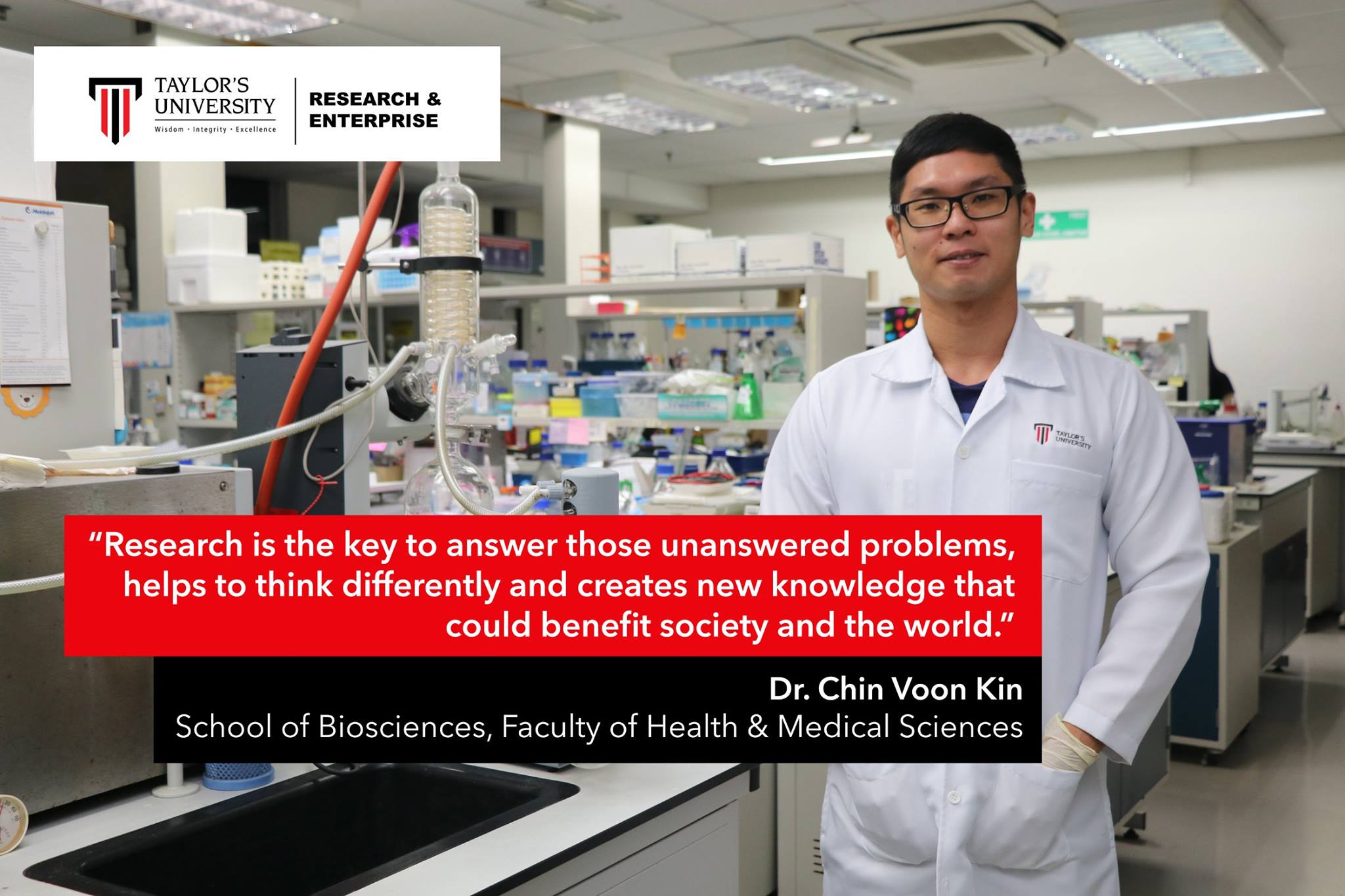 Dr. Chin Voon Kin is an expert in... - Taylor's University | Facebook