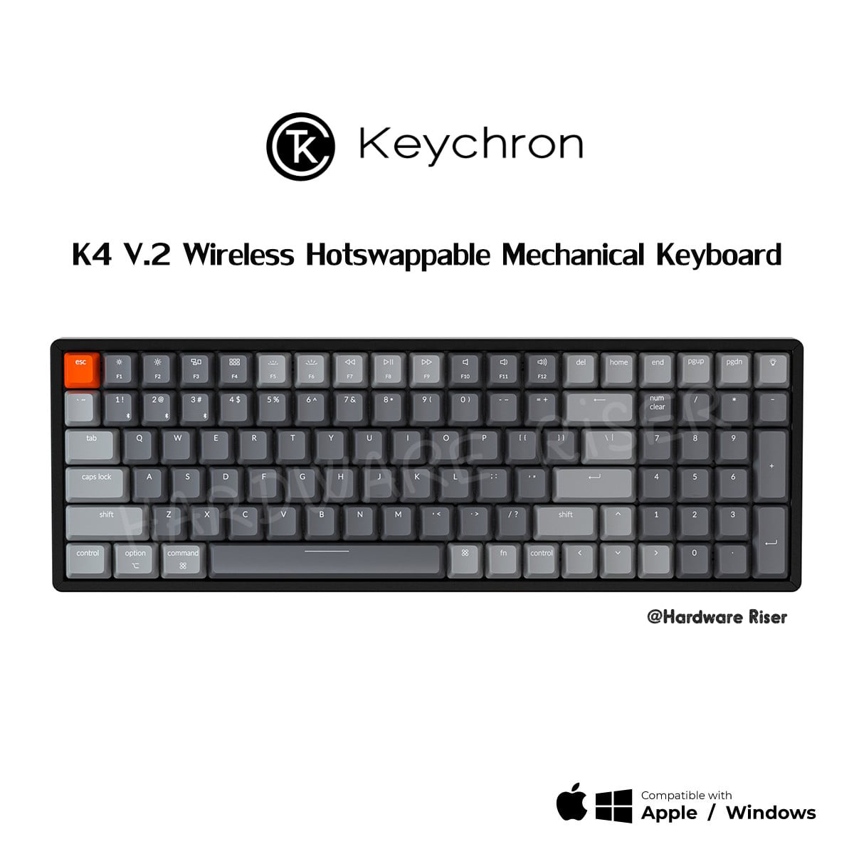 Hardware Riser - รอบนี้จัดเต็มกับ ⌨ Keychron K4 V.2 RGB... | Facebook