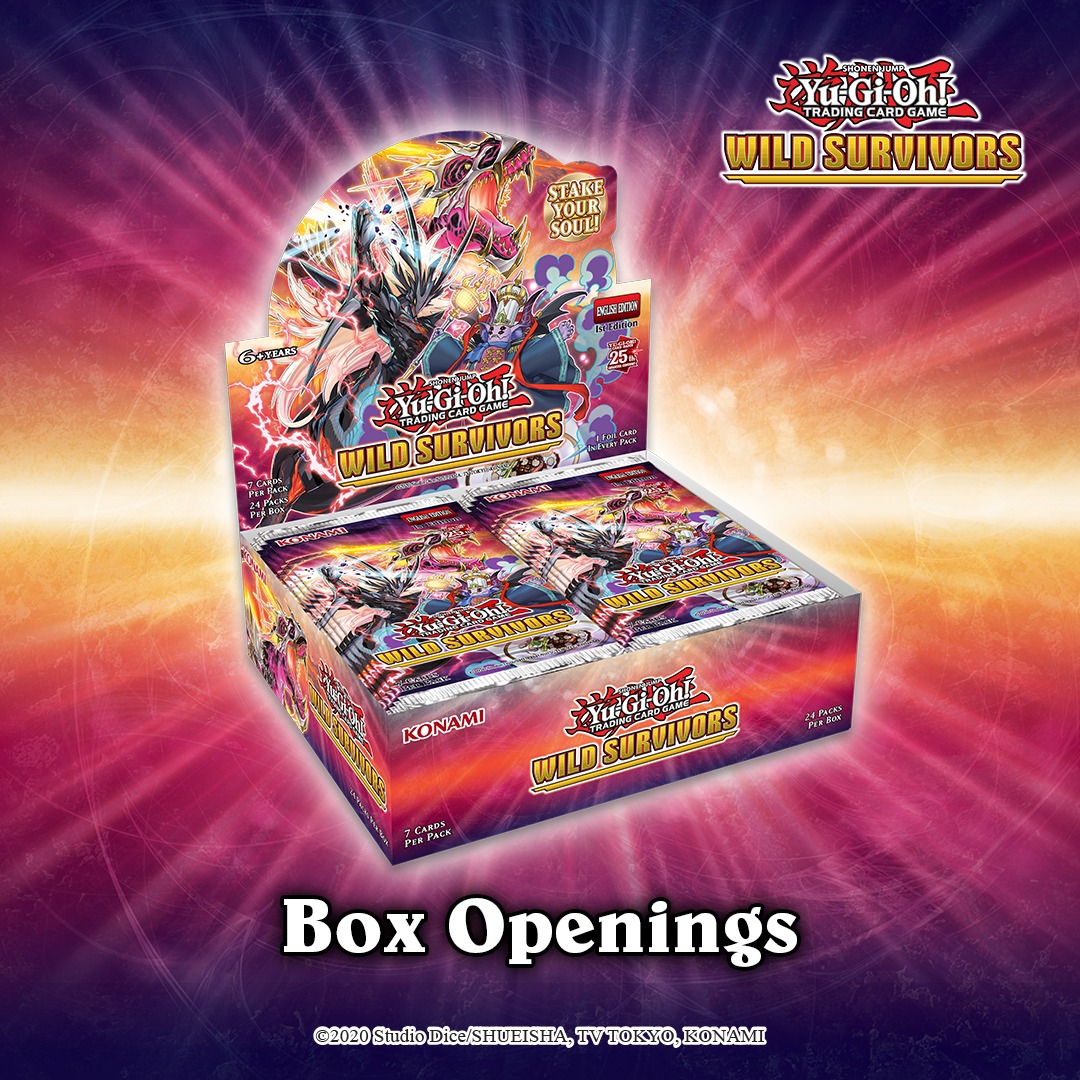 wild survivors booster box Yu-Gi-Oh! OCG Duel Monsters Deck Build Pack (box / 15 pack) it can Tribute itself off along with 1 of your opponents monsters to Summon the next one on the menu Yu-Gi-Oh Cards - Wild Survivors