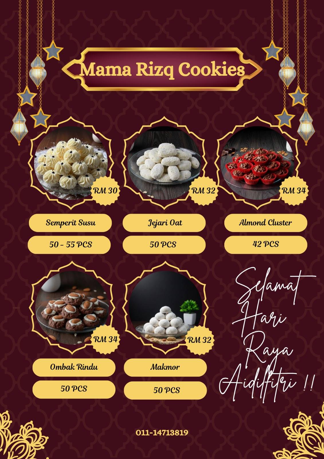 🎊 KUIH RAYA 2026 DAH OPEN ORDER! 🎊 | Facebook