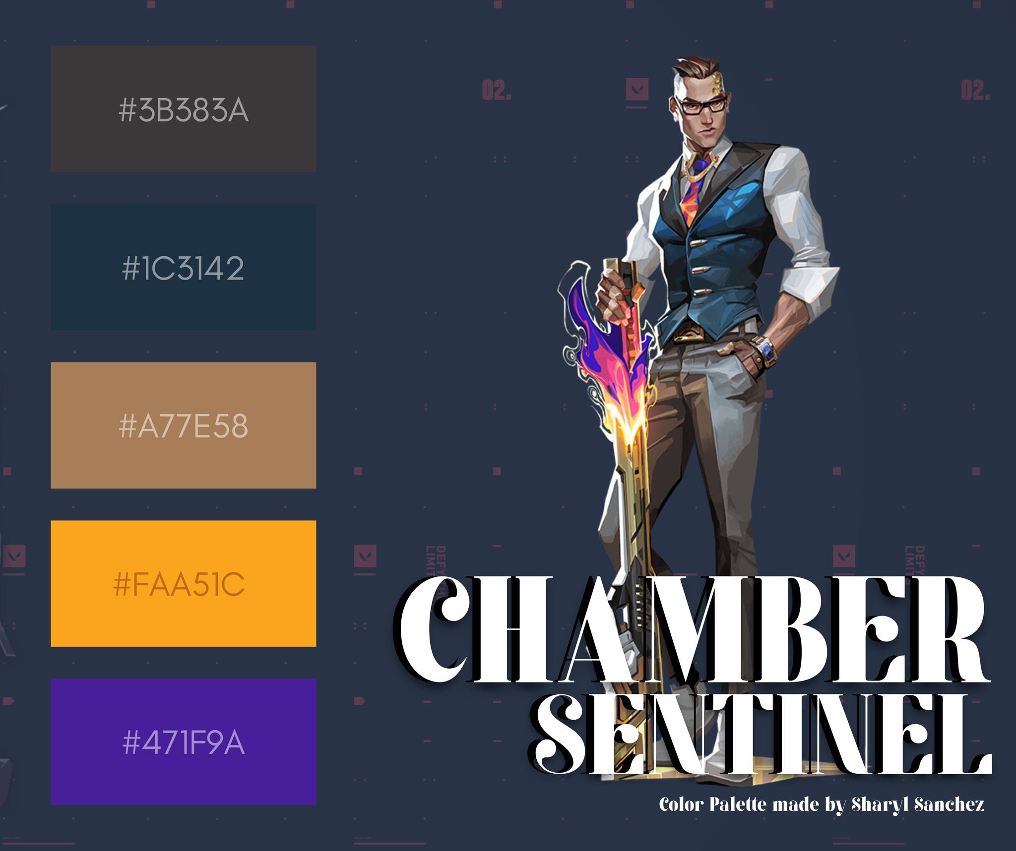 Valorant PH | Color Palettes and Hex Codes of all VALORANT Agents ...