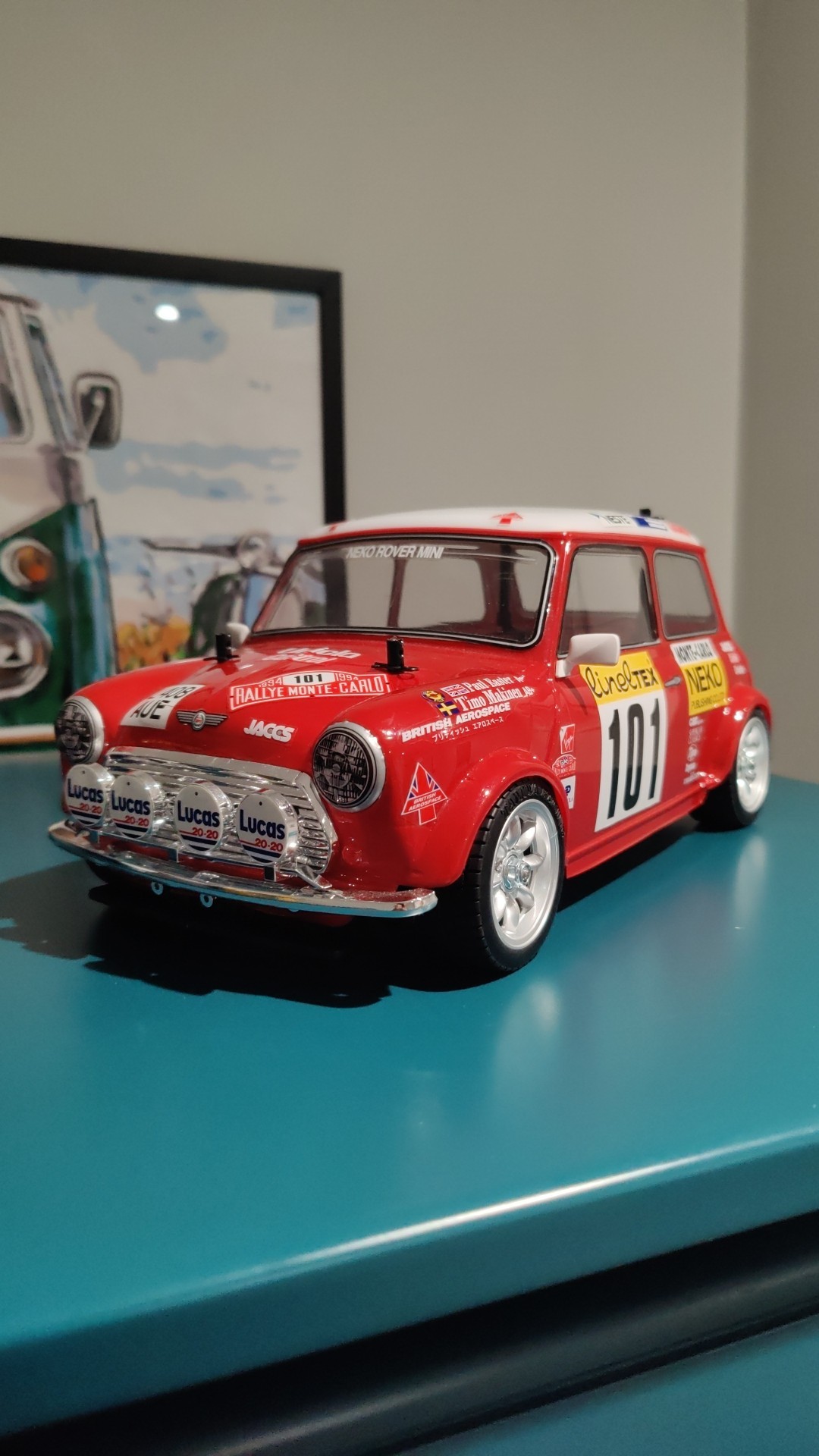 tamiya 1/10 mini cooper '94 monte carlo