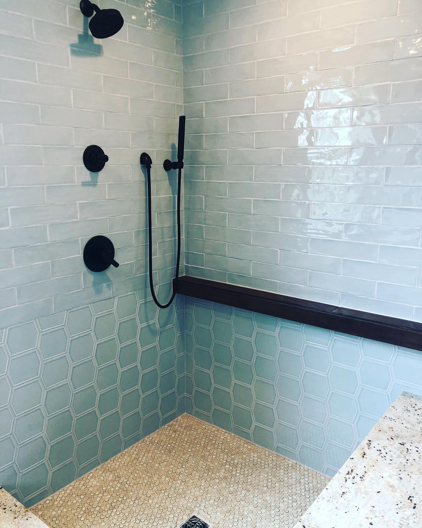 New bathroom design is looking... - By Brooke Interiors