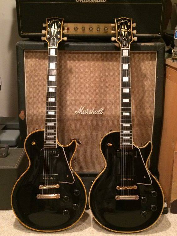 Two from the early days of the Gibson Custom Shop.