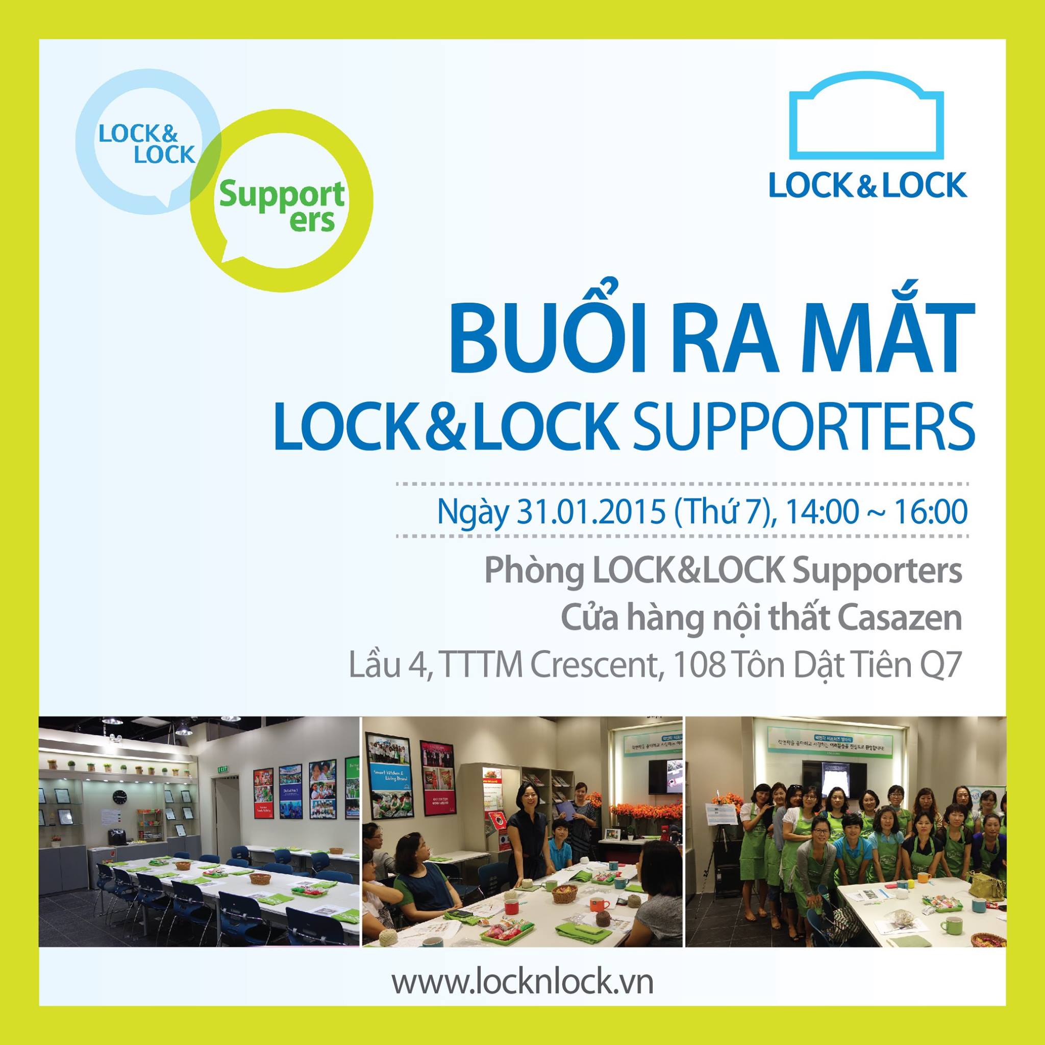 🎉 LỄ RA MẮT ĐẦU TIÊN CỦA SUPPORTERS... - Lock&Lock Vietnam