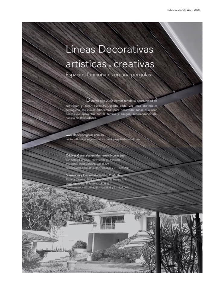 Líneas... - Decks y Pérgolas Monterrey en Saltillo | Facebook
