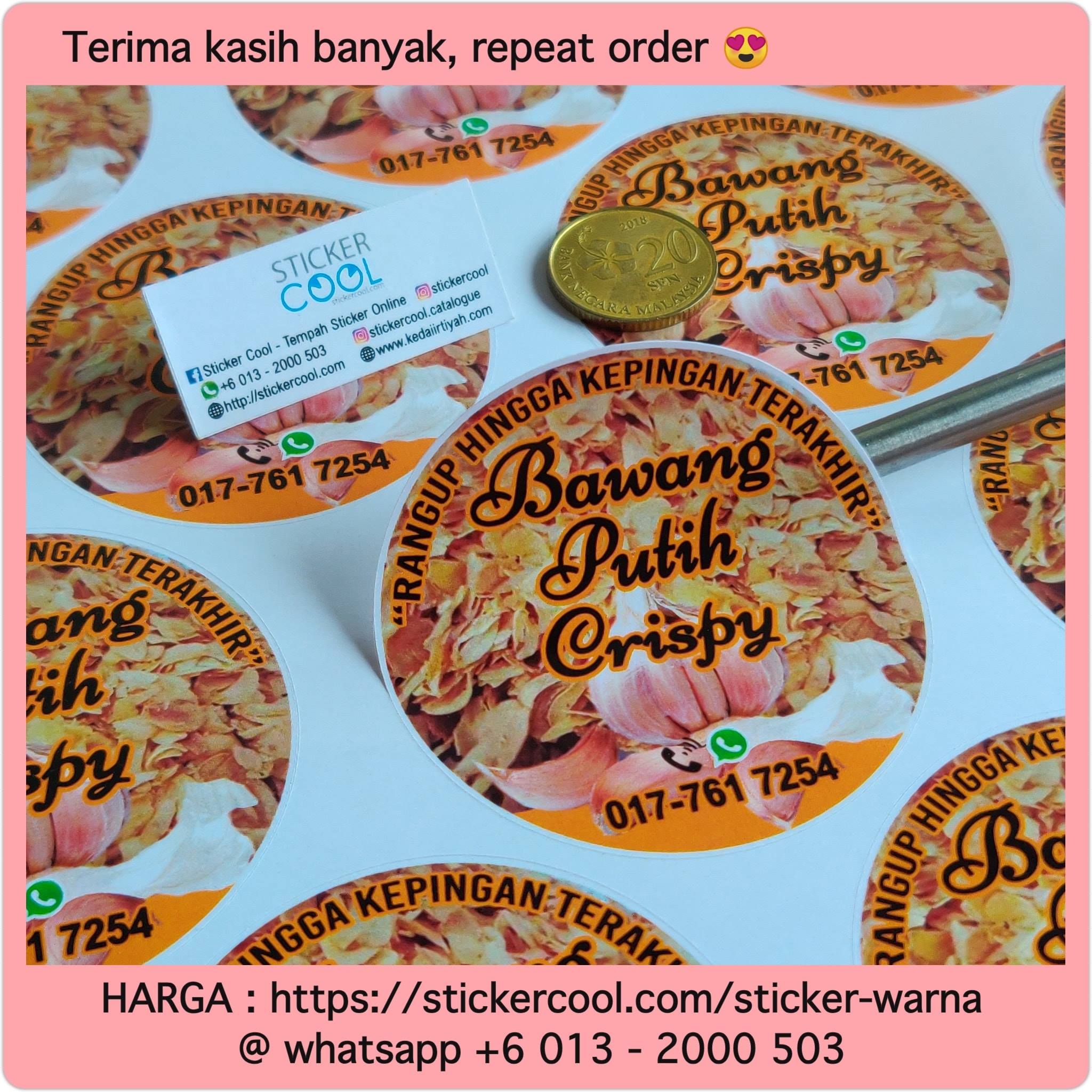 Mari tempah sticker... - Sticker Cool - Tempah Sticker Online