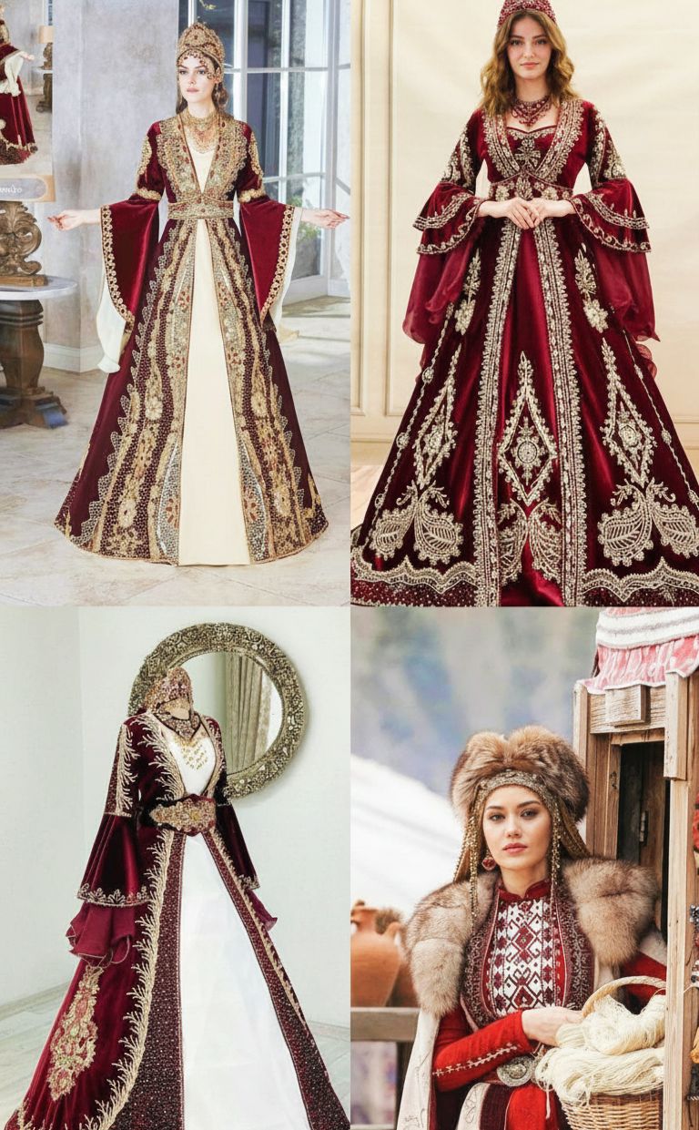 Traditional Turkish women's clothing