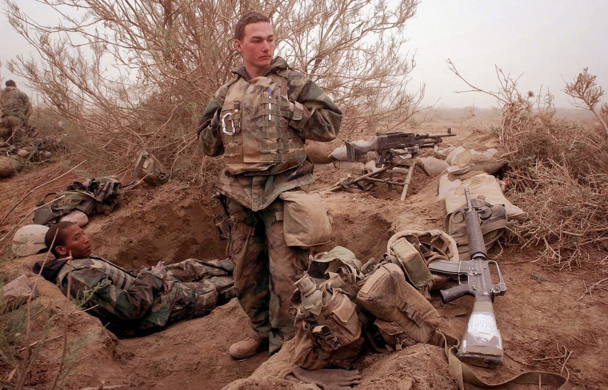 3rd Battalion, 5th Marines History - 3/5 in OIF-I. MARCH 26, 2003 — PFC ...