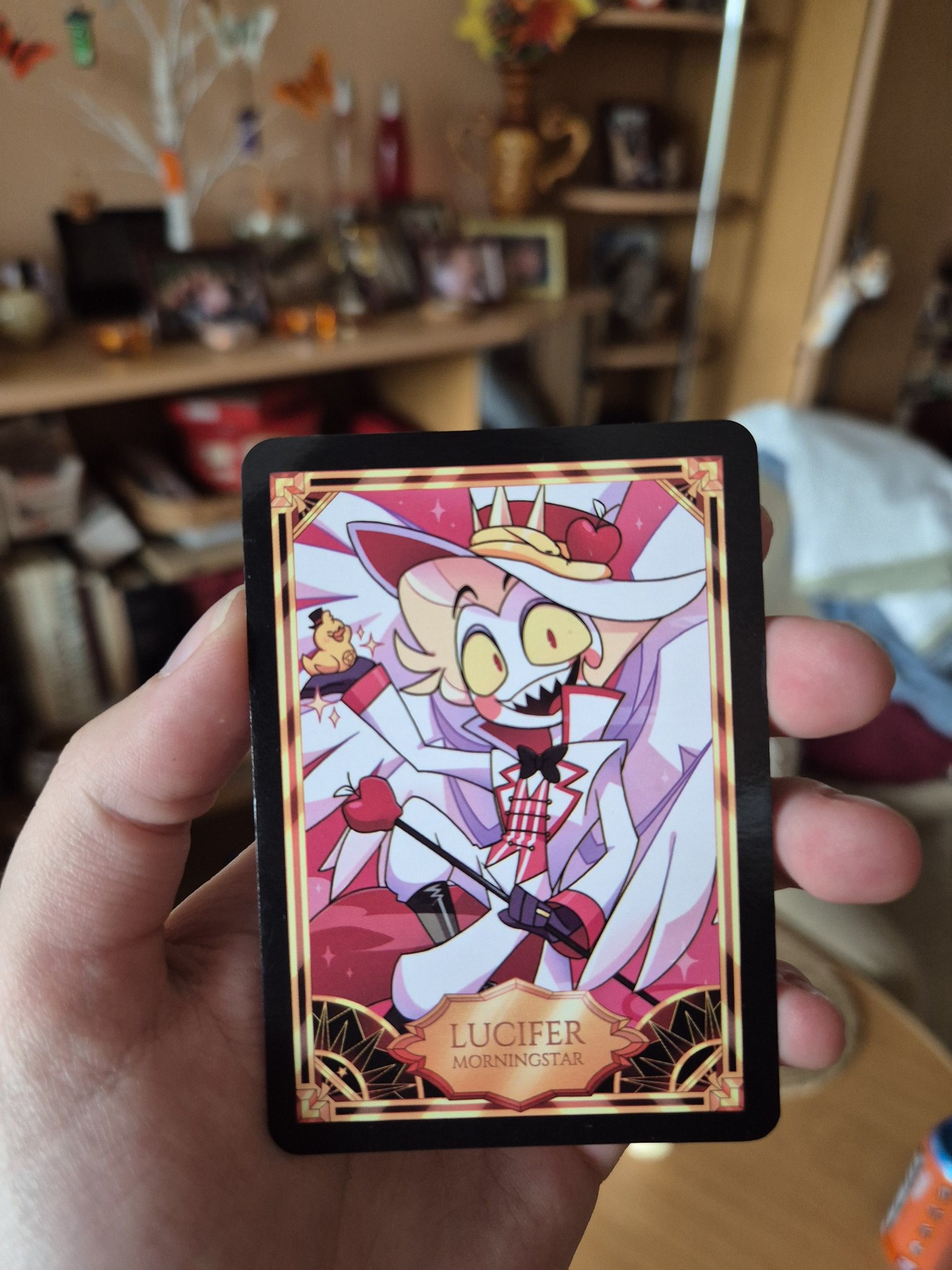 Where to find Hazbin Hotel Lucifer trading card