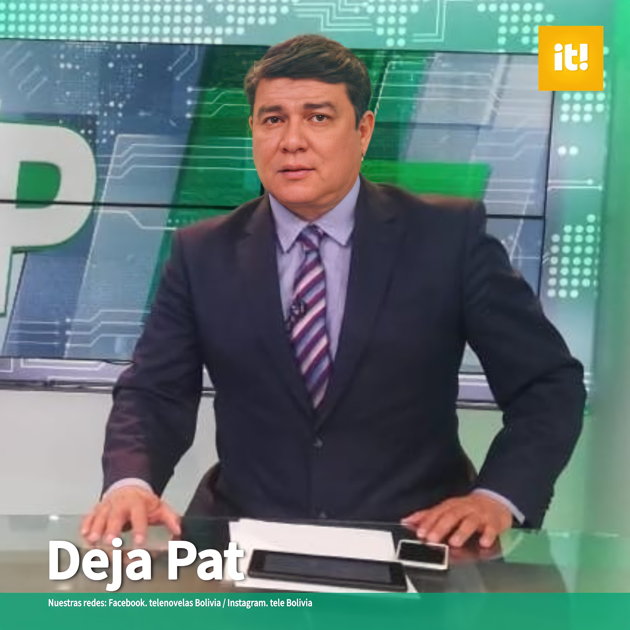 Tele Bolivia - ¡Deja PAT! Un icono del periodismo Cruceño...