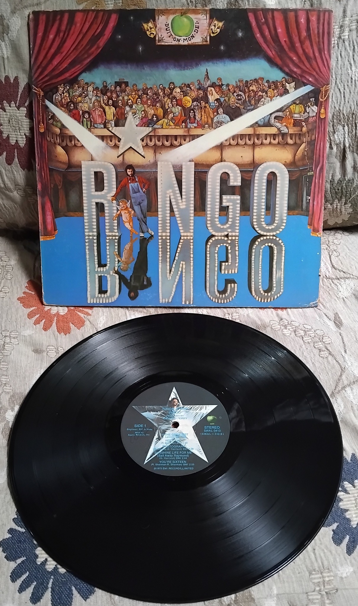 Ringo Starr Capitol Records USA first press details