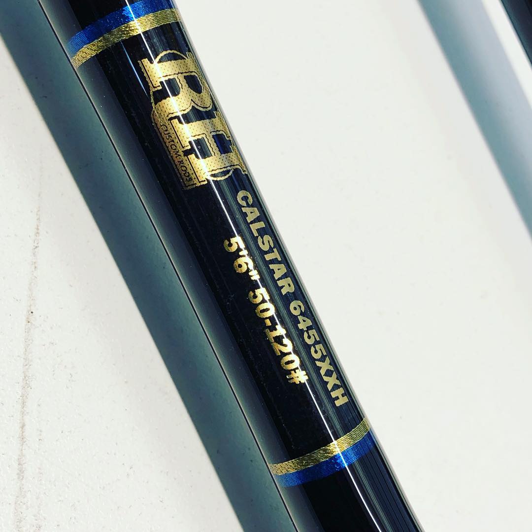 RH Custom Rods - Calstar 5’6” 6455XXH built with Aftco... | Facebook