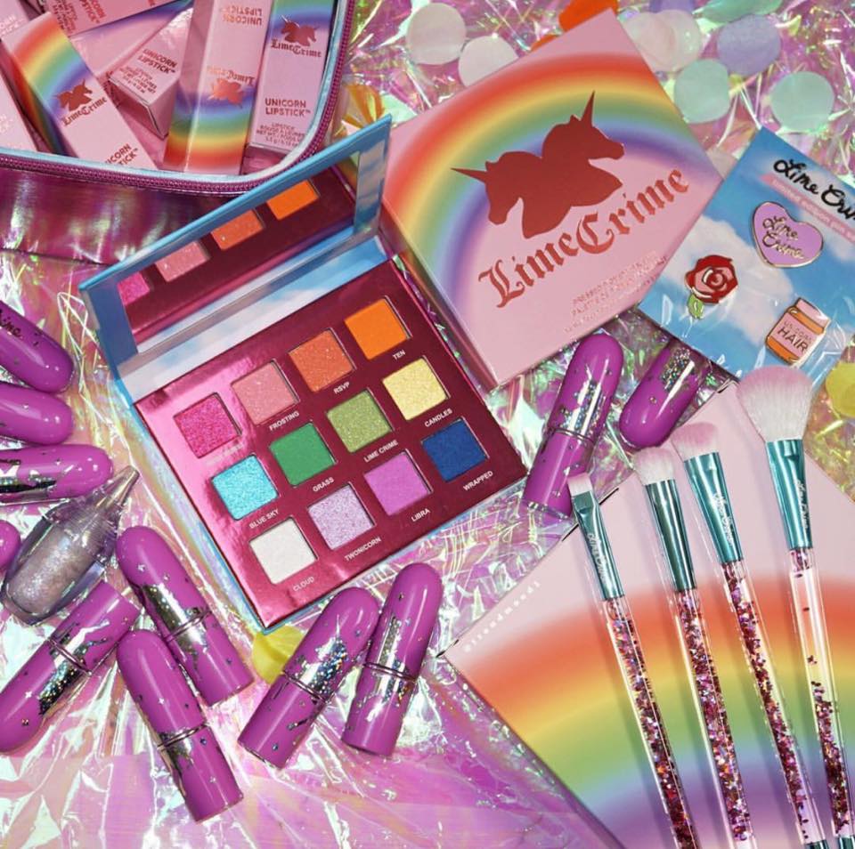 The brand new range of Lime Crime Diamond Crushers are available
